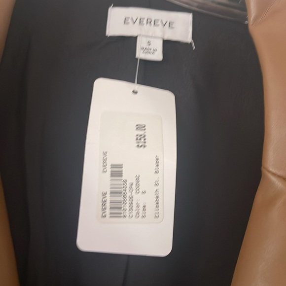 Faux leather blazer by evereve - Picture 2 of 4